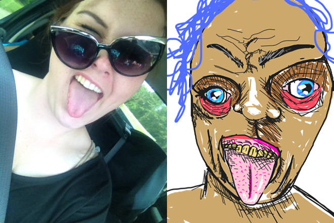 пародия на чужие селфи, пародия на самострелы