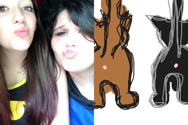 пародия на чужие селфи, пародия на самострелы