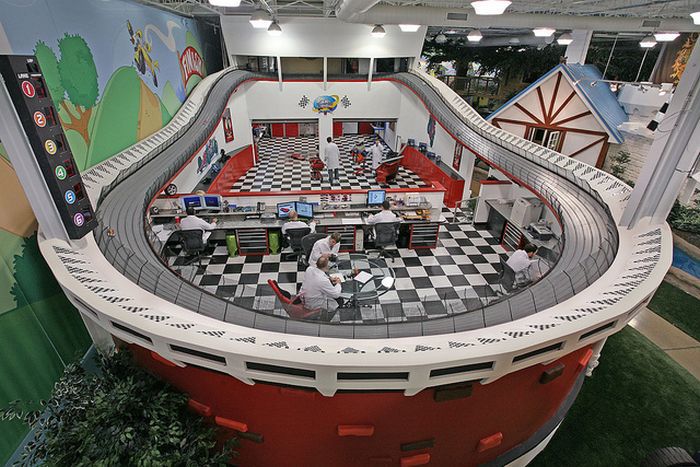 креативные офисы, необычные офисы мира, дизайн офисов