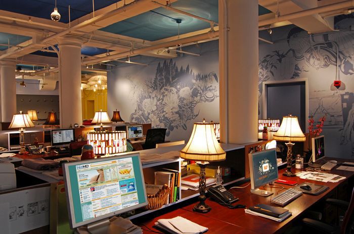 креативные офисы, необычные офисы мира, дизайн офисов