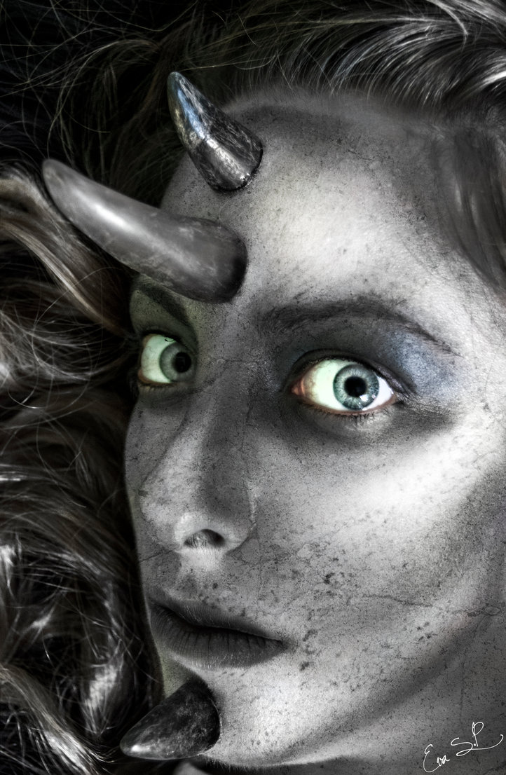 Halloween make up, Ева Пернас, Eva Senín Pernas, макияж Хэллоуин