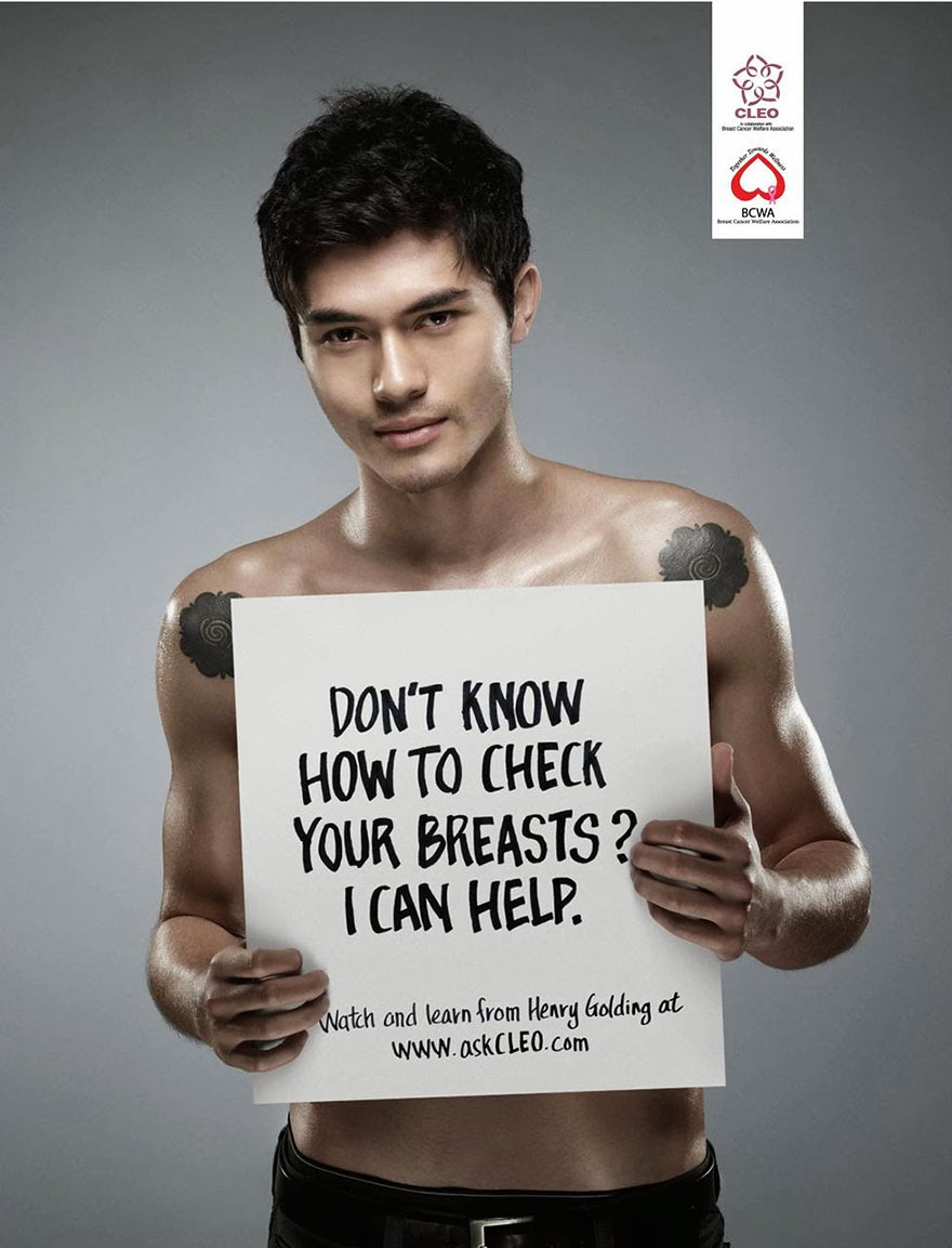 Сверхкреативная реклама, посвященная проблеме рака молочной железы октябрь рак молочной железы, креативные постеры рак молочной железы,