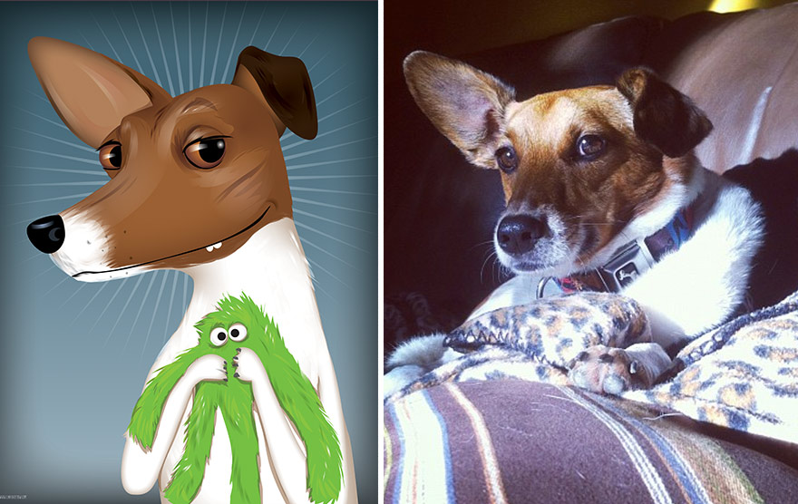 портреты домашних питомцев с учётом их характера, Chris Beetow