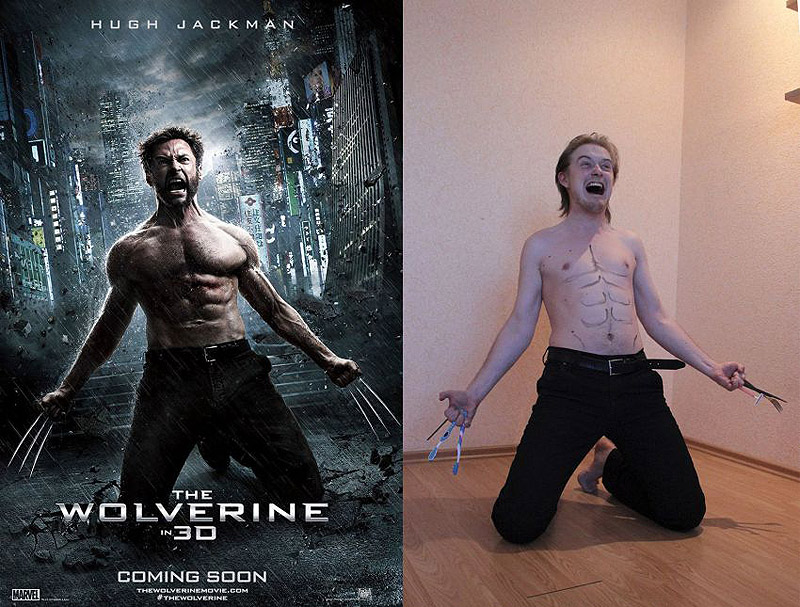 альтернативные постеры, киноафишы, к известным фильмам, смешные пародии