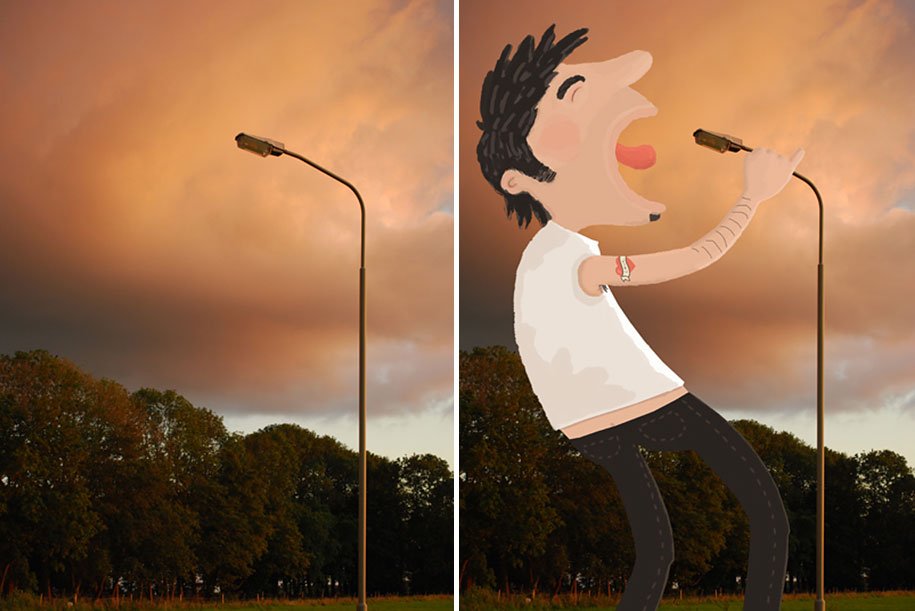 Иллюстратор, художница, Тинеке Мейринк, Tineke Meirink, проект, Stop Watch