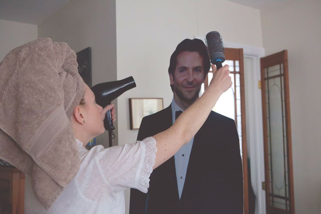 картонный Брэдли Купер, Даниэль Дэвис, Danielle Davis, Сегодня с Брэдли,