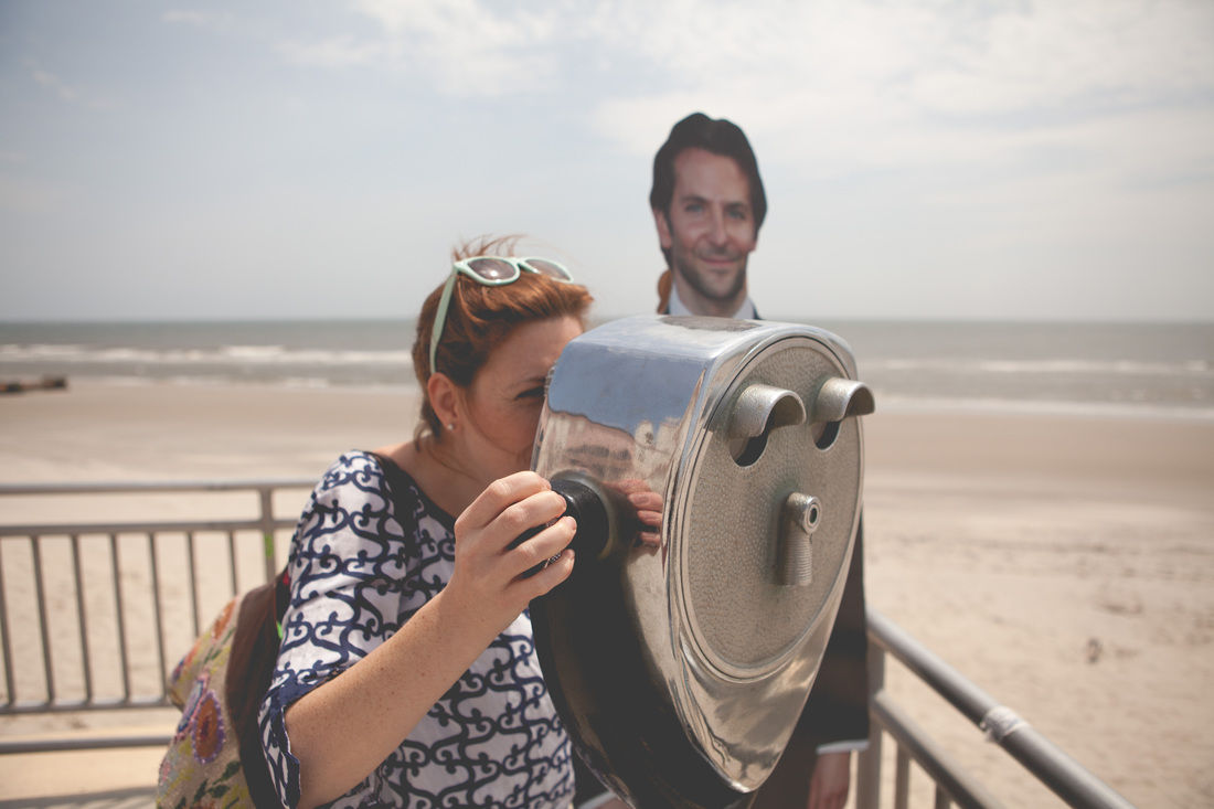 картонный Брэдли Купер, Даниэль Дэвис, Danielle Davis, Сегодня с Брэдли,