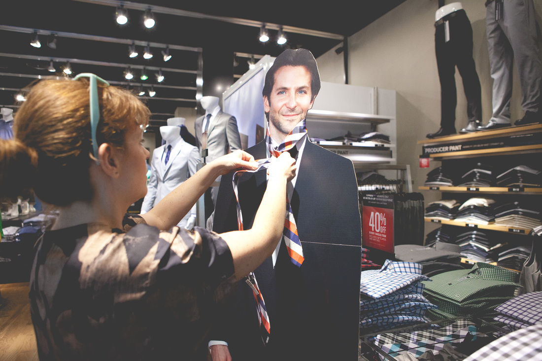 картонный Брэдли Купер, Даниэль Дэвис, Danielle Davis, Сегодня с Брэдли,