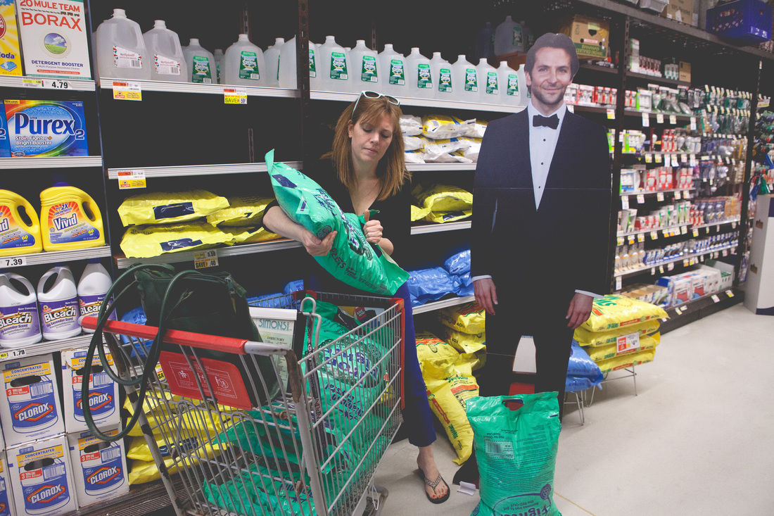 картонный Брэдли Купер, Даниэль Дэвис, Danielle Davis, Сегодня с Брэдли,