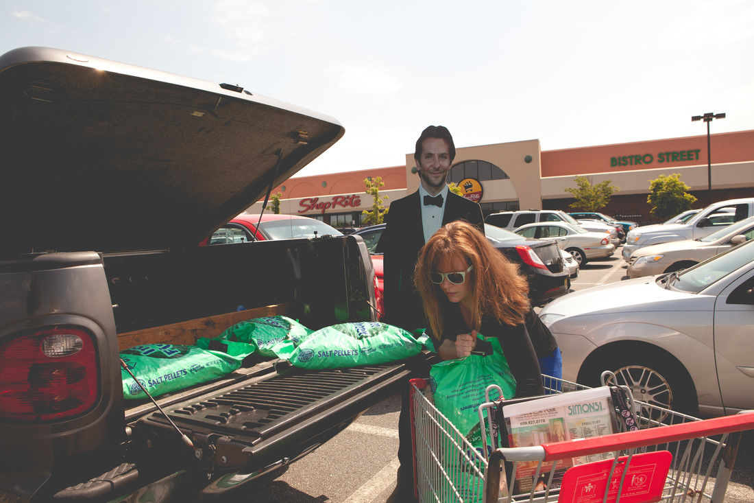 картонный Брэдли Купер, Даниэль Дэвис, Danielle Davis, Сегодня с Брэдли,