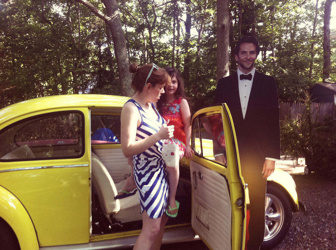 картонный Брэдли Купер, Даниэль Дэвис, Danielle Davis, Сегодня с Брэдли,