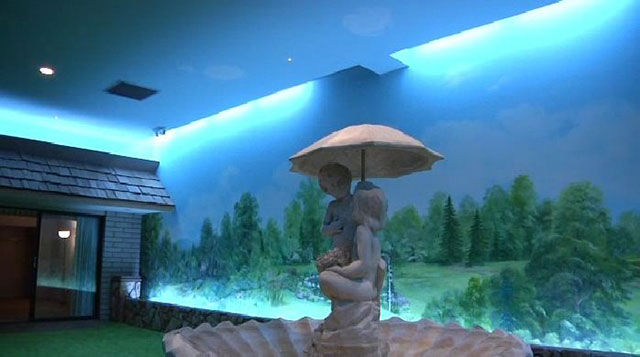 роскошщный бункер, бункер для аристократов, шикарное убежище, противоатомный 