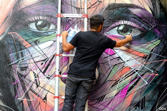 стрит-арт месяца, лучший стрит-арт за сентябрь 2014