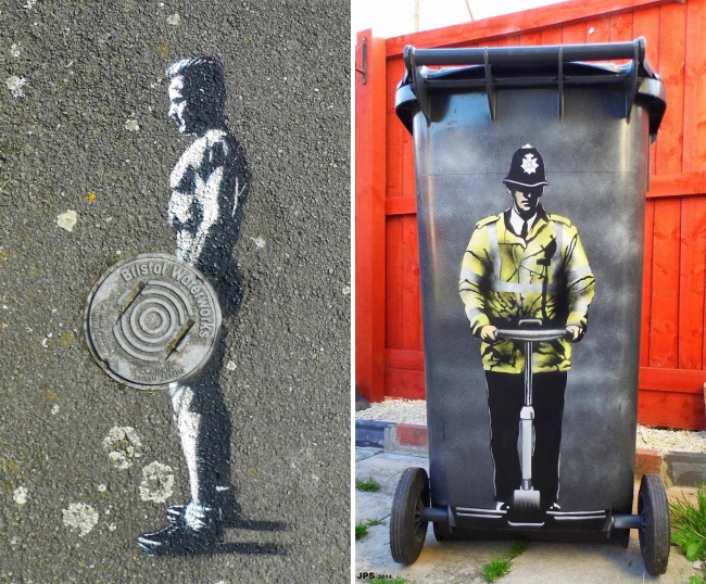 стрит-арт месяца, лучший стрит-арт за сентябрь 2014