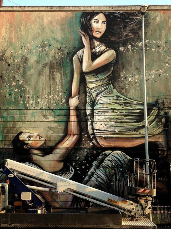 стрит-арт месяца, лучший стрит-арт за сентябрь 2014