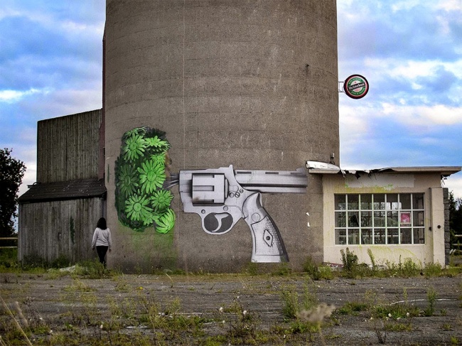 стрит-арт месяца, лучший стрит-арт за сентябрь 2014