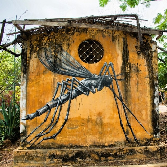 стрит-арт месяца, лучший стрит-арт за сентябрь 2014