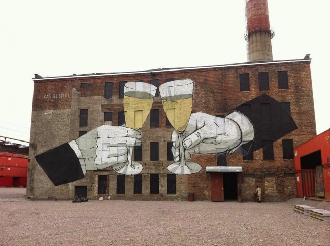 стрит-арт месяца, лучший стрит-арт за сентябрь 2014