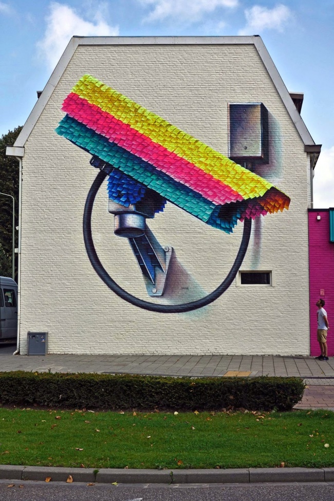 стрит-арт месяца, лучший стрит-арт за сентябрь 2014