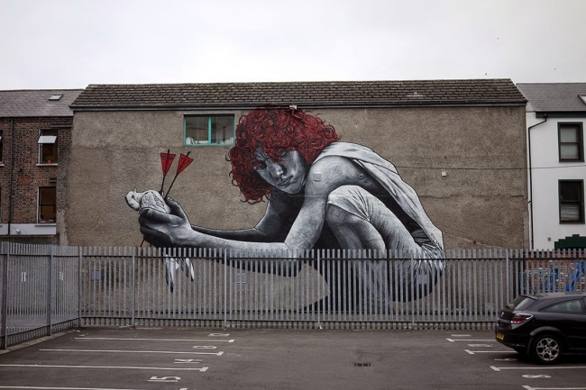 стрит-арт месяца, лучший стрит-арт за сентябрь 2014