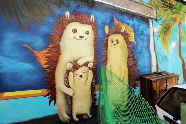 стрит-арт месяца, лучший стрит-арт за сентябрь 2014