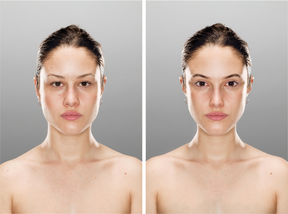 Идеальное лицо: фотопроект, позволяющий увидеть свой идеальный образ сканирование головного мозга, необычный фотопроект, Скотт Чассерот, Scott Chasserot, Original ideal