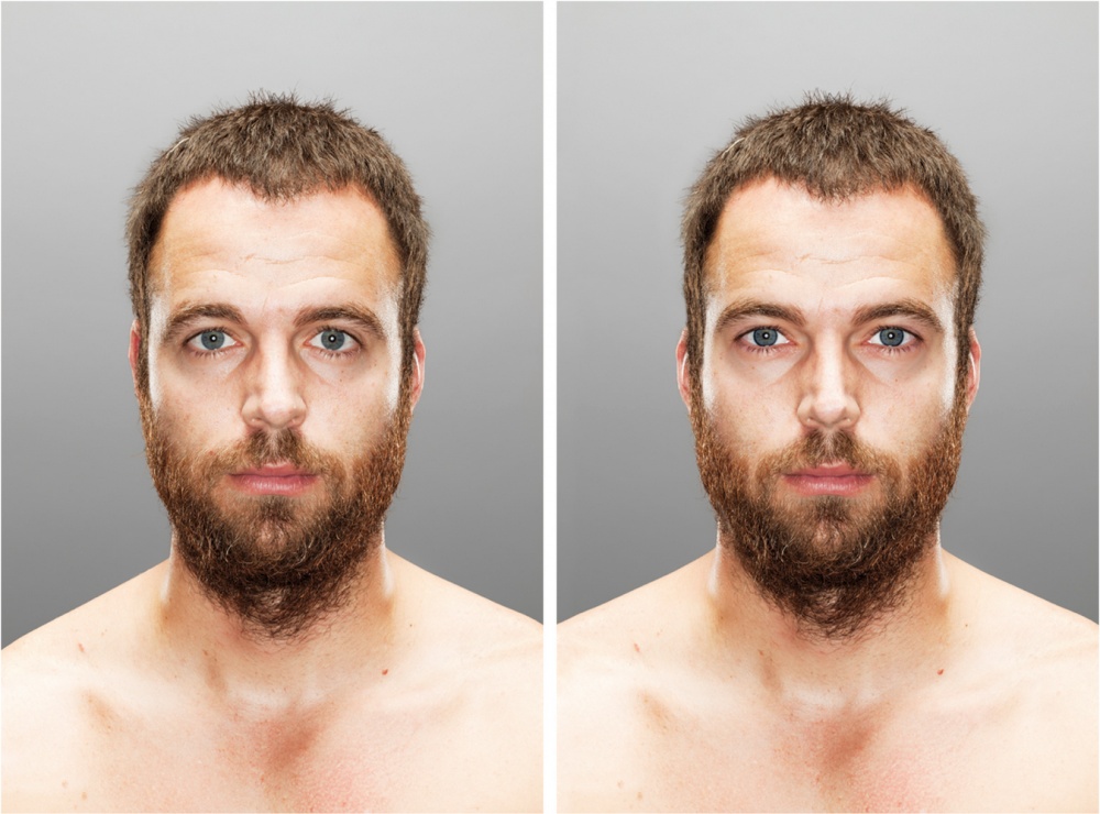 Идеальное лицо: фотопроект, позволяющий увидеть свой идеальный образ сканирование головного мозга, необычный фотопроект, Скотт Чассерот, Scott Chasserot, Original ideal