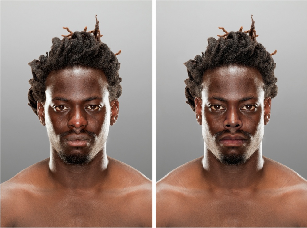 Идеальное лицо: фотопроект, позволяющий увидеть свой идеальный образ сканирование головного мозга, необычный фотопроект, Скотт Чассерот, Scott Chasserot, Original ideal