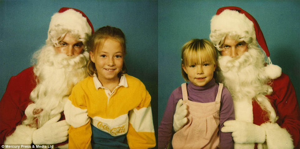 нелепые рождественские фотографии, смешные новогодние фотографии, нелепое фото Тони Блэра с женой Шери