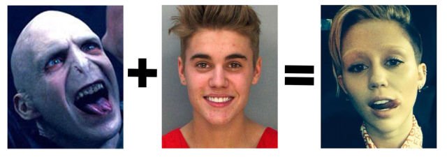 Facemath,Что будет,скрестить знаменитость, с чем угодно, звезды,