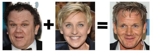 Facemath,Что будет,скрестить знаменитость, с чем угодно, звезды,