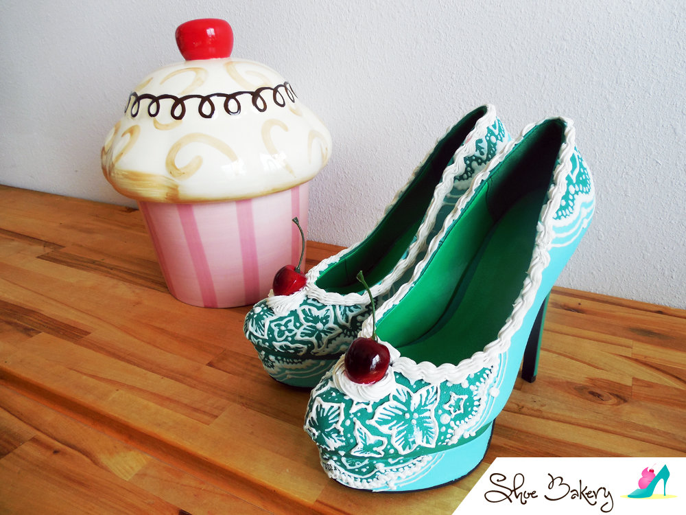 сладкая обувь, туфли в виде тортов, туфли, обувь, мороженного, сладости, Shoe Bakery