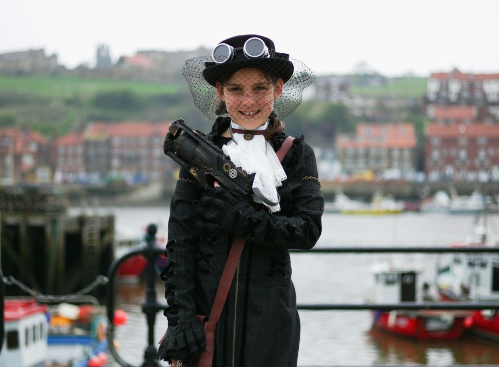 Впечатляющий фестиваль любителей готики Whitby Gothic Weekend 2014, готика, готы