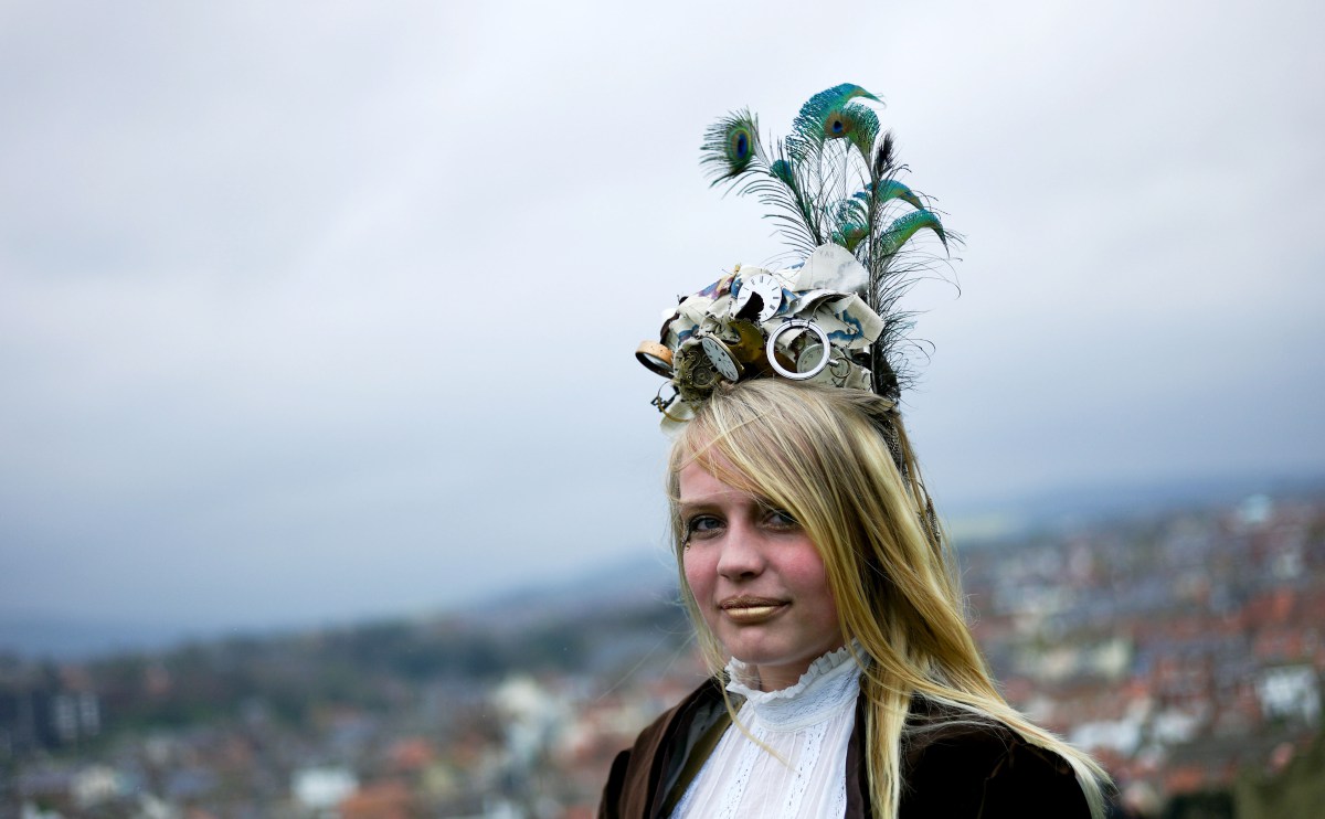 Впечатляющий фестиваль любителей готики Whitby Gothic Weekend 2014, готика, готы