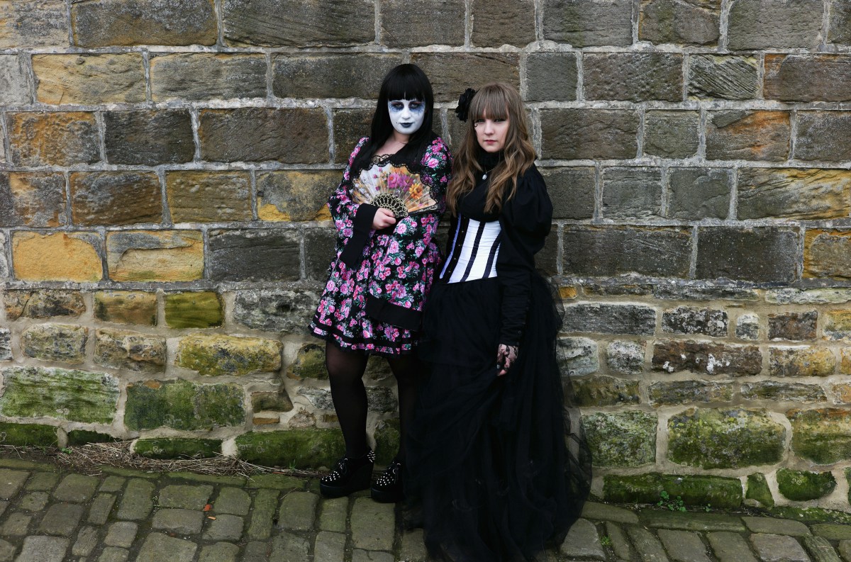 Впечатляющий фестиваль любителей готики Whitby Gothic Weekend 2014, готика, готы