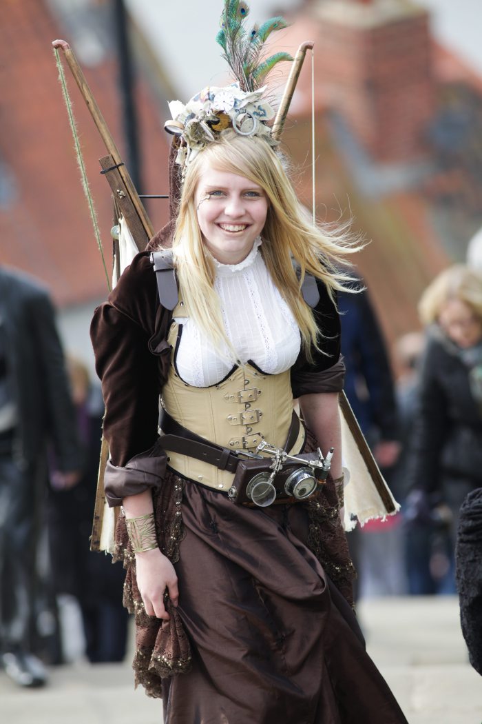 Впечатляющий фестиваль любителей готики Whitby Gothic Weekend 2014, готика, готы