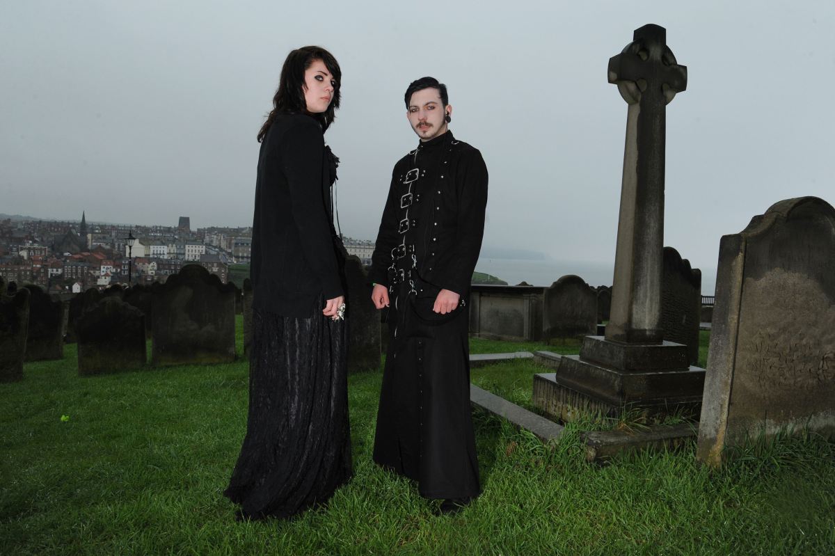 Впечатляющий фестиваль любителей готики Whitby Gothic Weekend 2014, готика, готы