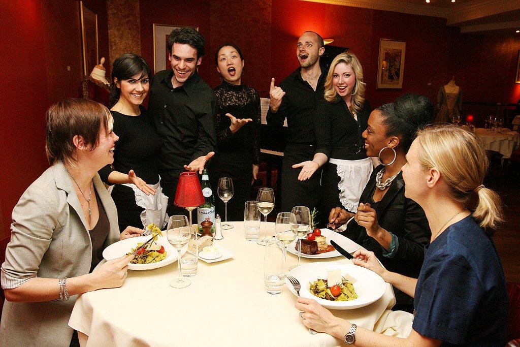 самые необычные рестораны, рестораны с необычными услугами 