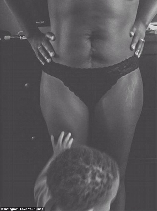 Instagram Love Your Lines, инстаграм растяжки, полюби свои растяжки