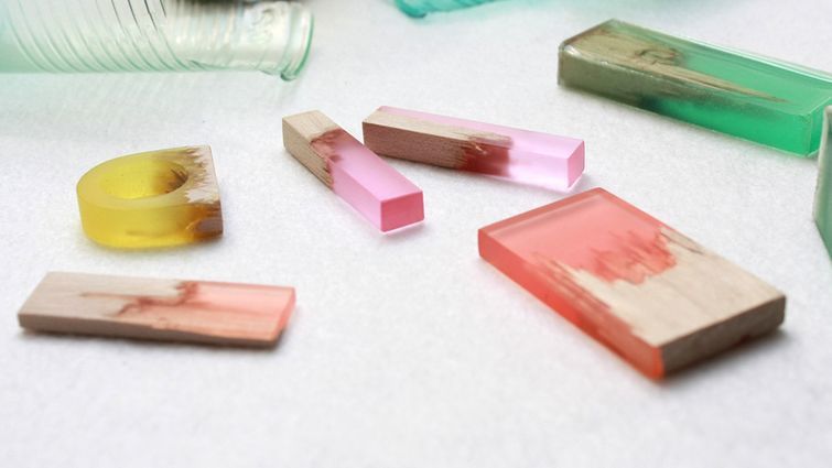 Красивые украшения из щепок, украшения из обломков дерева, Марсель Дунгер, Marcel Dunger