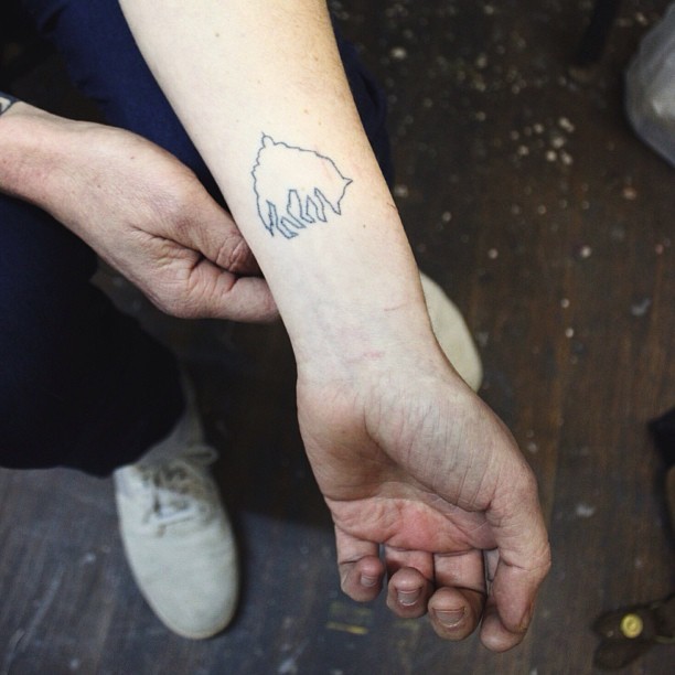 минималистичные татуировки за еду и подарки, Станислава Пинчук, Miso