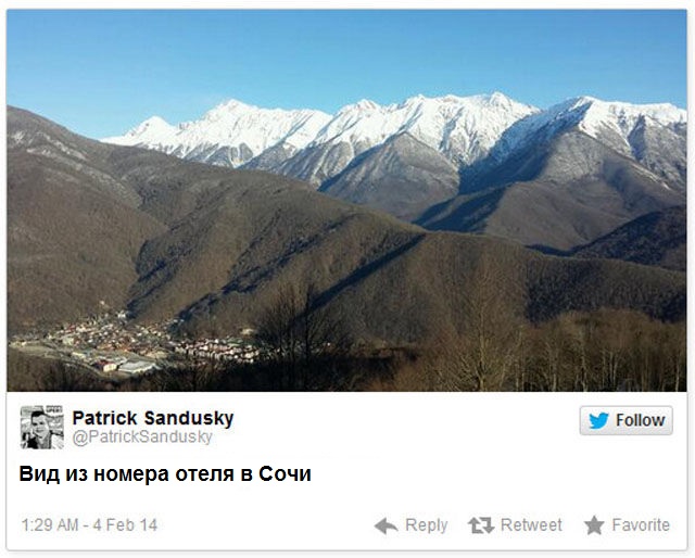 Сообщения от негодующих иностранных туристов прибывших на Олимпиаду Сочи 2014 Гневные, Twitter,сообщения, иностранцев, неготовы, отели, в Сочи, 2014, олимпиада
