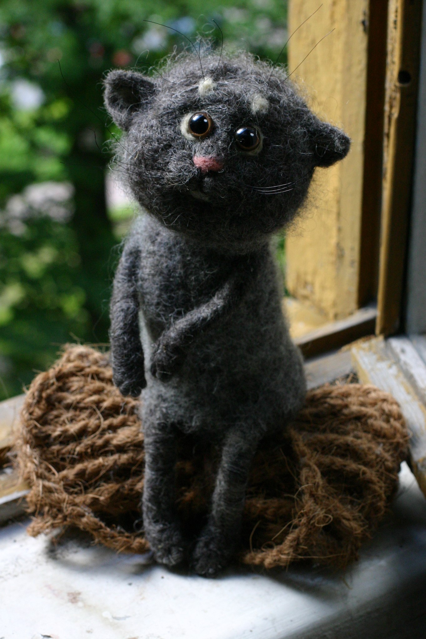 Катерина Козуненко, войлочные игрушки, куклы, творения, поделки, войлок, творчество 