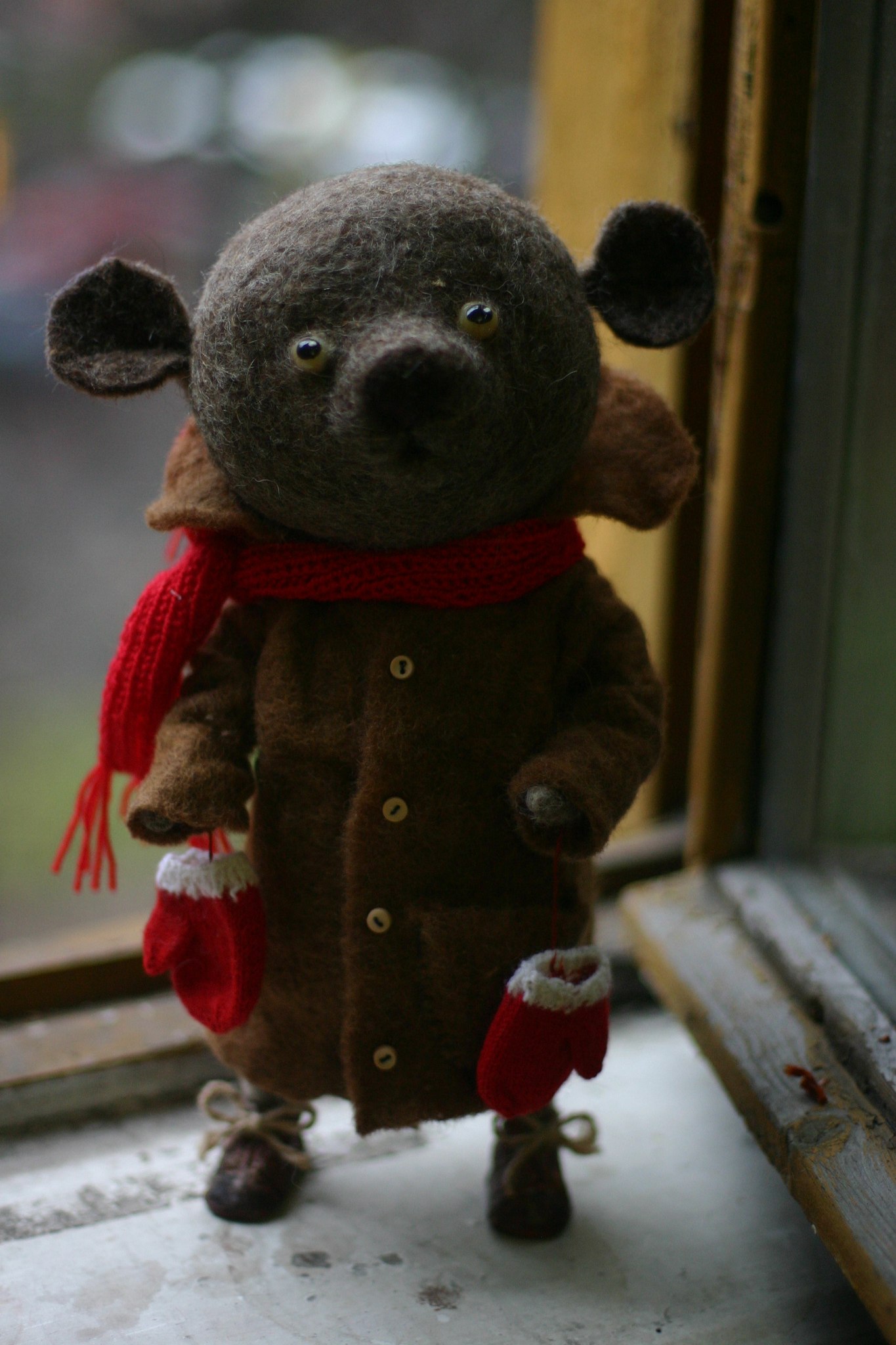 Катерина Козуненко, войлочные игрушки, куклы, творения, поделки, войлок, творчество 