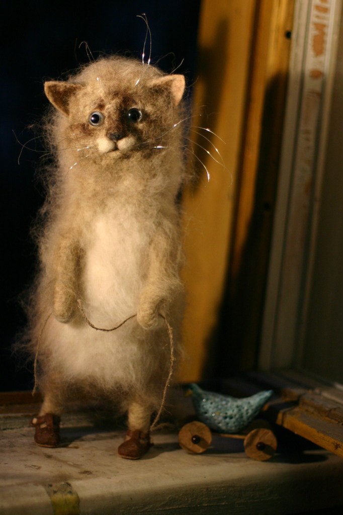 Катерина Козуненко, войлочные игрушки, куклы, творения, поделки, войлок, творчество 