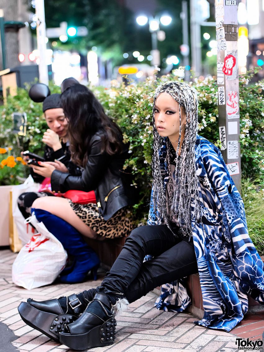 уличная мода Токио, сумасшедшие японцы, мода япония