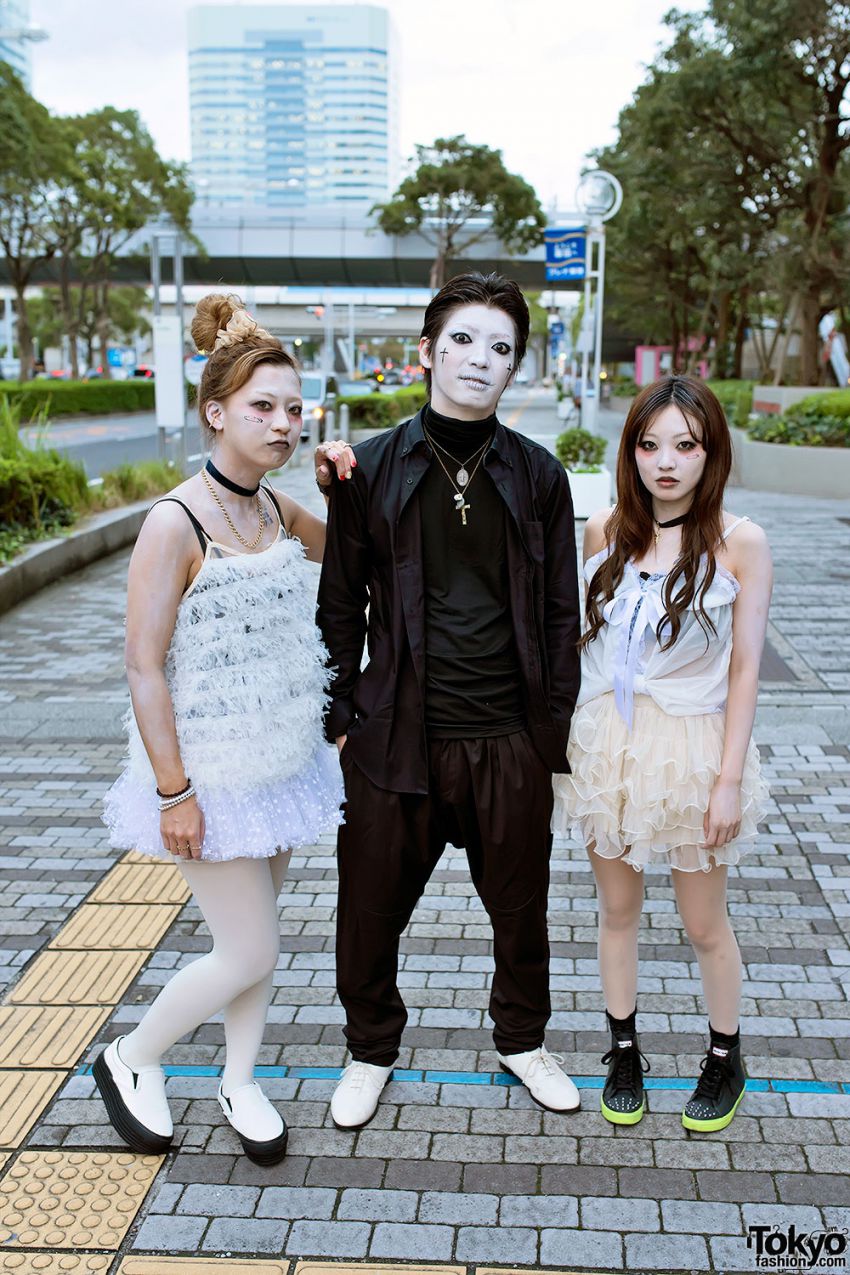 уличная мода Токио, сумасшедшие японцы, мода япония