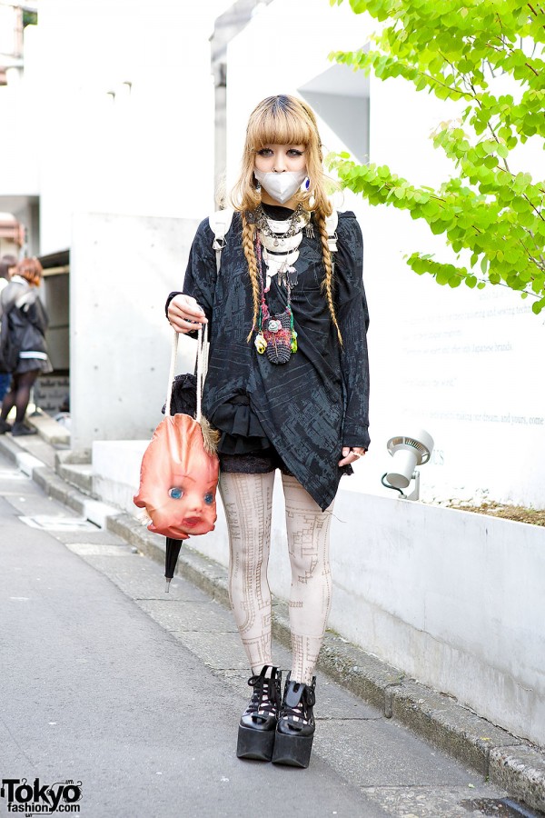 уличная мода Токио, сумасшедшие японцы, мода япония