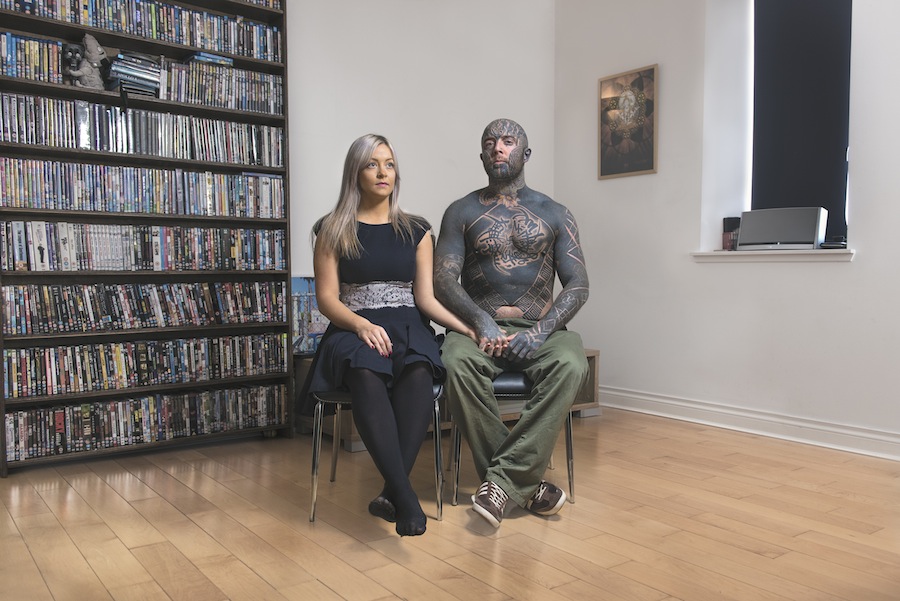 Люди с татуировками на лице, татуированные лица, Марк Ливер, Mark Leaver  Tattoos