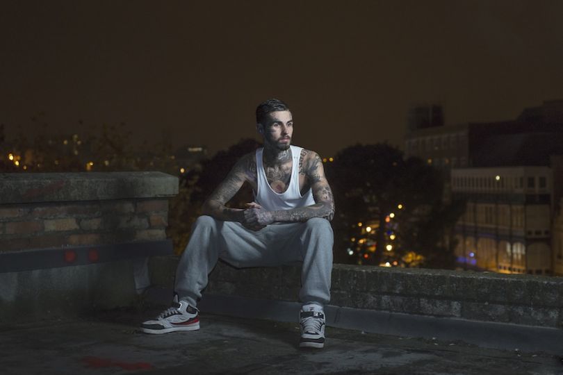 Люди с татуировками на лице, татуированные лица, Марк Ливер, Mark Leaver  Tattoos